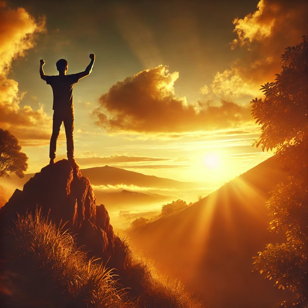 See the larger picture. Expand your horizons. There's a greater world beckoning you