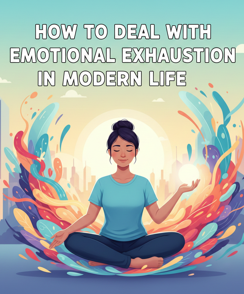 a digital image of a lady sitting cross legged and meditating