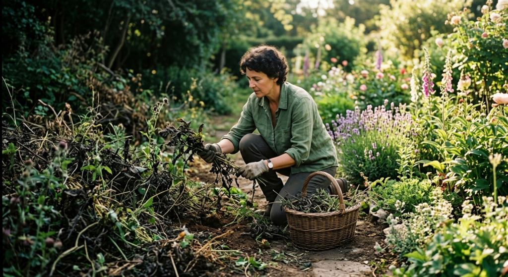 On realizing that her mind is a fertile soil and it will grow whatever seeds you plant as It is unable to distinguish weeds from flowering plants she is weeding it. Learn how to detox your mind